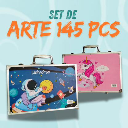 Set de Arte de 145 Piezas