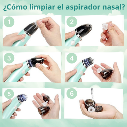 Aspirador Nasal Eléctrico para Bebé